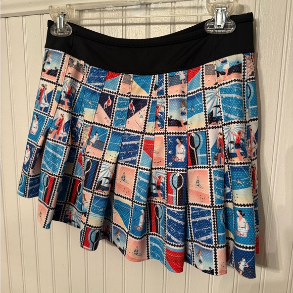 Lucky in Love Poster Girl pickleball tennis Small Skort - Picture 2 of 5